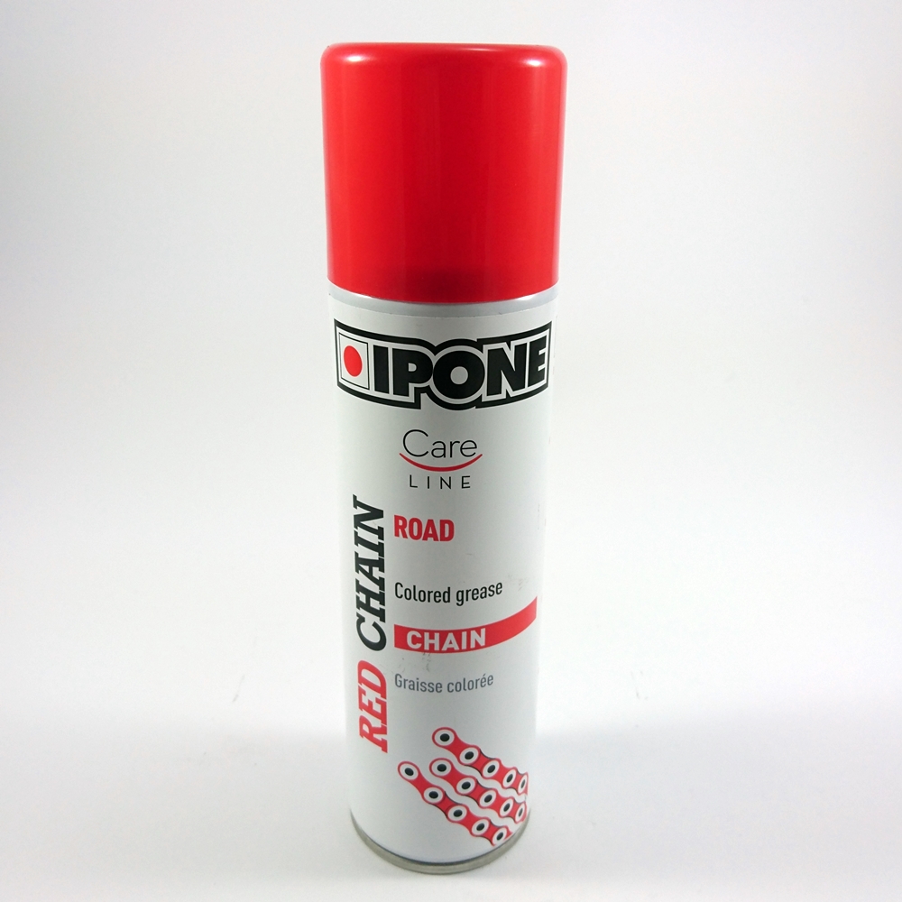 Ipone - ROAD crveni sprej za lanac 250ml