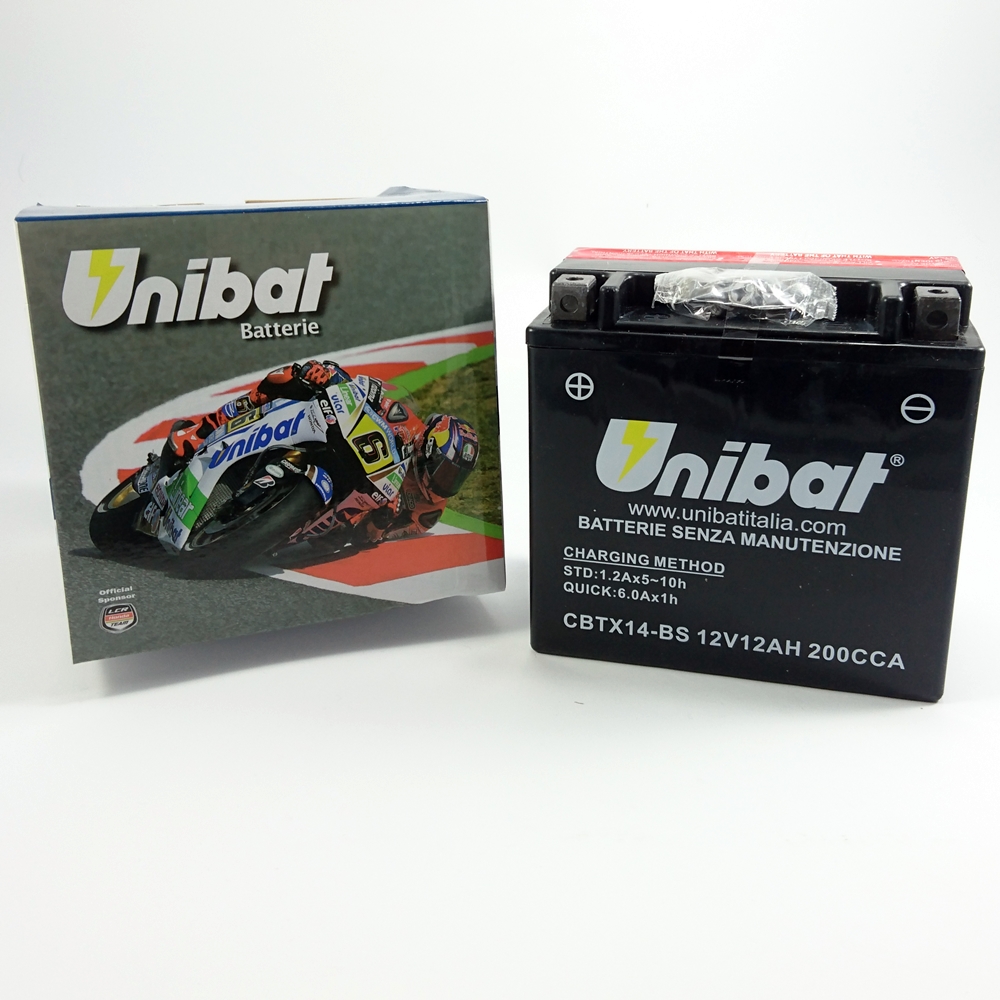 Akumulator Unibat CBTX14-BS (12V12Ah)